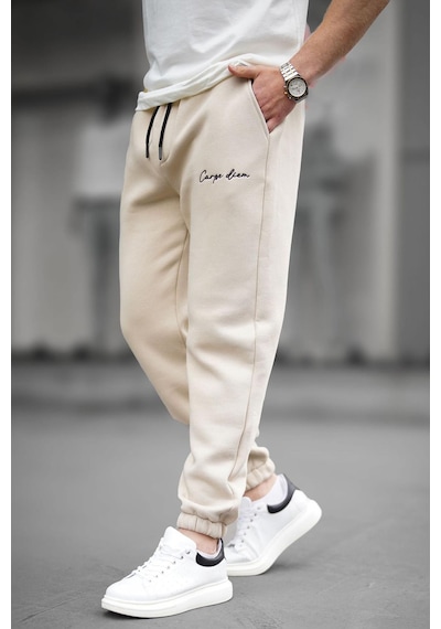 Madmext Bej Basic Eşofman 6521-bej Bej