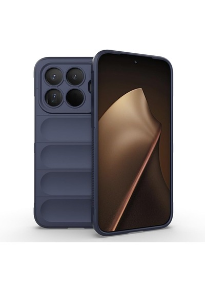 Xiaomi 15t Pro Kılıf Kamera Korumalı Leke Tutmaz Tasarımlı Darbe Emici Yumuşak Pürüzsüz Silikon Kapak Lacivert