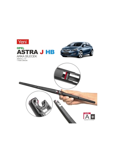 Opel Astra J Hb Arka Silecek