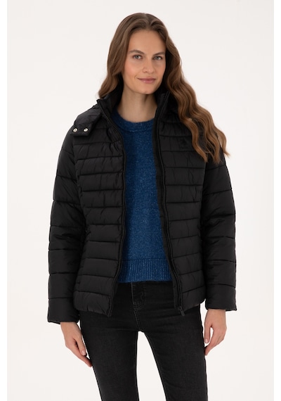 U.s. Polo Assn. Kadın Siyah Mont 50307935-vr046 Siyah