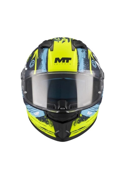 Kask Mt Stınger Rocket C3 Mat Çok Renkli