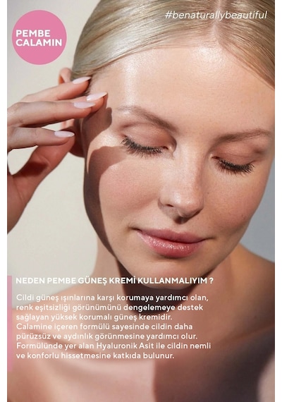 The Ceel Leke Karşıtı Ton Eşitleyen Spf 50+ Pembe Renkli Güneş Kremi | Glutatyon, Hyaluronik Asit 50 ml