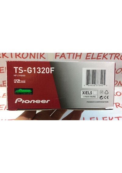 Pıoneer Ts-G1320F 13 Cm Hoparlör Tweeterli 250 Watt Maximum Power