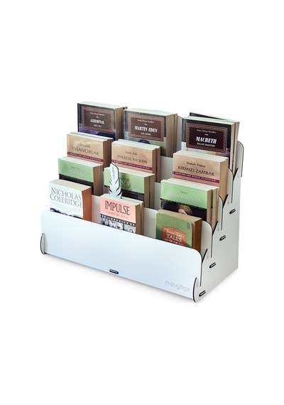 Mini Lucky 4 Raflı Ahşap Masaüstü Mini Kitaplık Montessori Çocuk Kitaplığı Çocuk Odası Kitaplık Beyaz - 570907565 Beyaz Mini Lucky 4 Raflı Ahşap Masaüstü Mini Kitaplık Montessori Çocuk Kitaplığı Çocuk Odası Kitaplık Beyaz - 570907565 Beyaz
