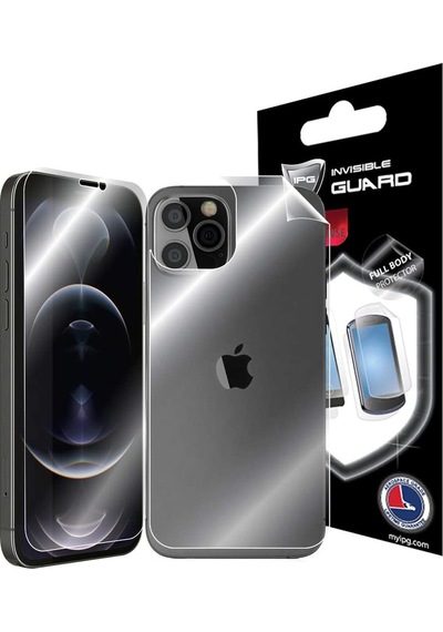 Ipg Apple Uyumlu iPhone 12 Pro Görünmez Tam Kaplama Ekran Koruyucu