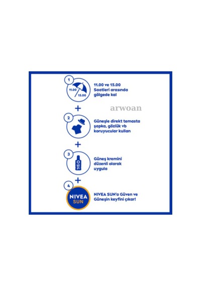 NIVEA Sun Koruma & Ferahlık Güneş Kremi SPF50 200 ML