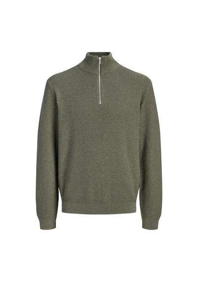 Jack & Jones Premium Regular Fit Yarım Femruarlı Dik Yaka Kazak Erkek Kazak 12301708 Koyu Haki Jack & Jones Premium Regular Fit Yarım Femruarlı Dik Yaka Kazak Erkek Kazak 12301708 Koyu Haki