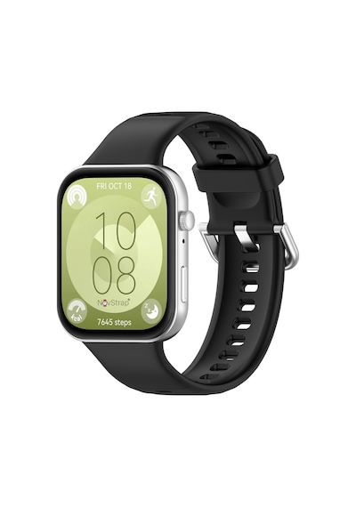 Novstrap Huawei Watch Fit 4 Pro/fit 4/fit 3 İle Uyumlu Kordon Tam Uyumlu Pimli Yumuşak Silikon Kayış