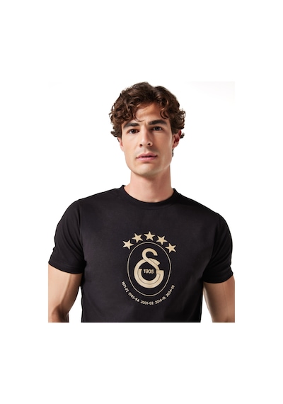 Gsstore Galatasaray 5 Yıldız T-shirt E251352 Siyah