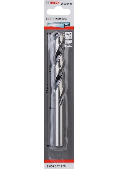 Bosch HSS-PointTeQ 12.0 mm Metal Delme Ucu - 2608577176