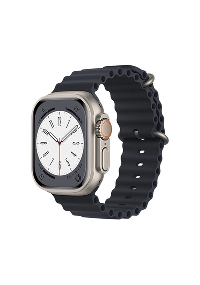Hnrlıshp Newface Apple Watch Uyumlu  38mm Ocean Kordon - Lacivert