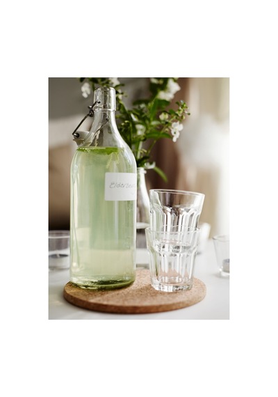 Ikea Korken Meşrubat Bardağı 1000 Ml Şeffaf