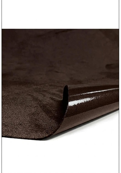 Alkantara Arkası Yapışkanlı Kumaş 75 X 100 Cm Lüks Süet Kaplama, Su İtici, Dayanıklı Alkantara 800 - Mat Kahverengi