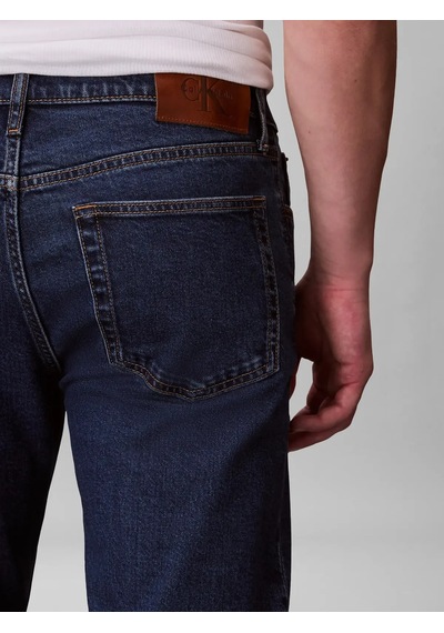 Calvin Klein Classıc Taper Pacıfı, E5d, 30, 30 Mavi Erkek Kot Pantolon