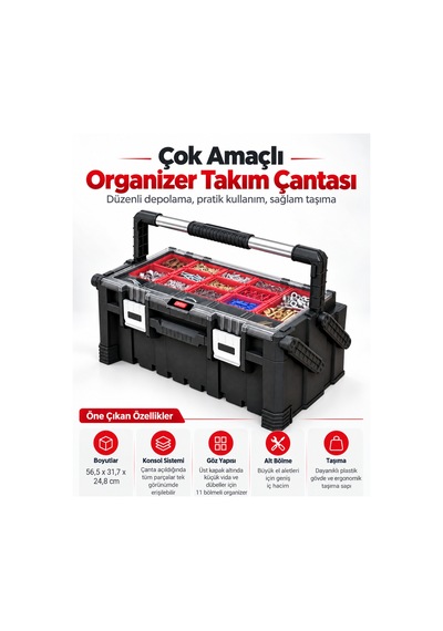 Keter Master Pro 17187311 El Takım Çantası