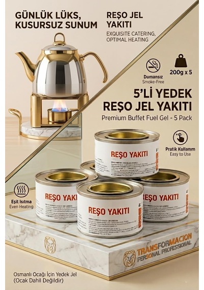 Transformacion 5 Li Yedek Reşo Jel Yakıtı 200 Gram, 719370 Çok Renkli