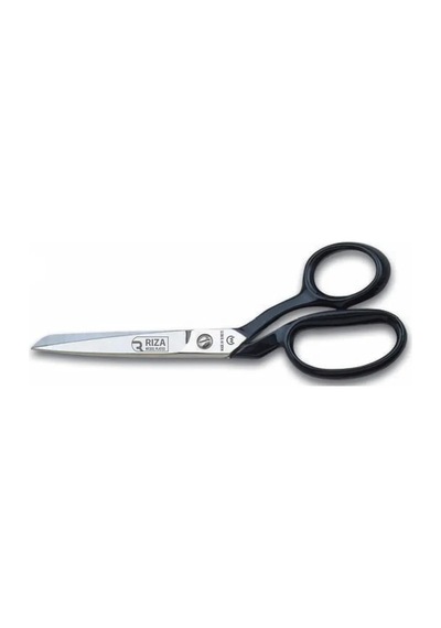 A4115-8 Tekstil / Yatık Regula Makası No: 8 İnç / 20,32 Cm - Nikel Kaplama, Siyah Saplı 2e878