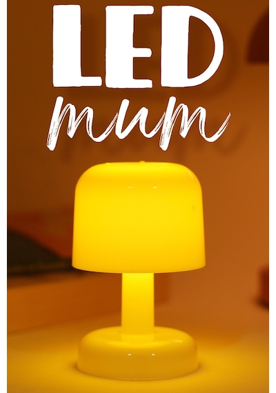 Led Mum İskandinav Tip Pil Dahil Dumansız Alev Ledli Yapay Dekoratif Mum Dekor Işığı Krem Pt427 Krem