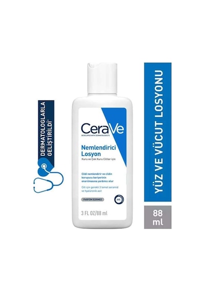 Cerave Nemlendirici Yüz Ve Vücut Losyonu-seramid Ve Hyalüronik Asit İçerikli 88 Ml