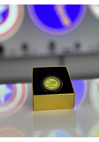 Mate Logo Projektör -tek Renk Logo- Yeni Nesil Işıklı Reklam Projektörü