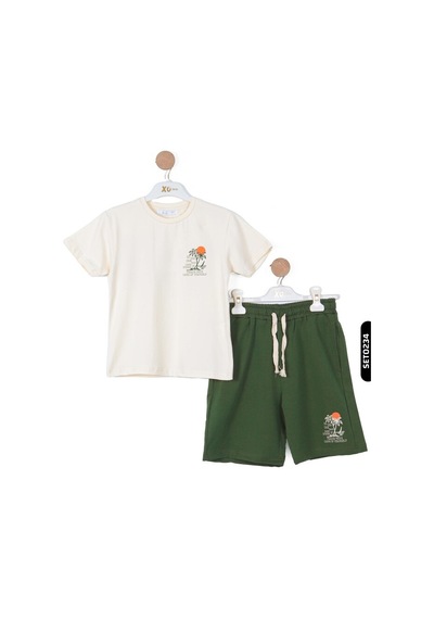 Nk Kids Xo Kids Neptun Erkek Çocuk Şort 4-8 Yaş 66500 Haki