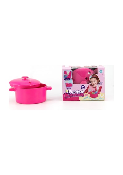 018-73 Buharlı Tencere Mutfak Seti -brl Pembe
