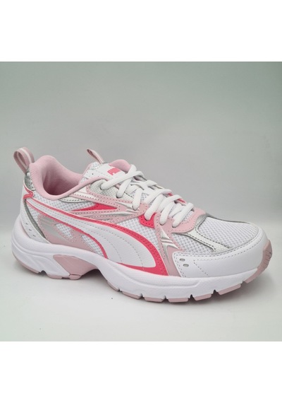 Puma Milenio Tech Beyaz Pembe Kadın Sneaker Spor Ayakkabı Beyaz - Açık Pembe