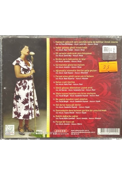 Plak Değildir Cd Dir Cd Müzeyyen Senar Keklik Dağlarda Çağılar