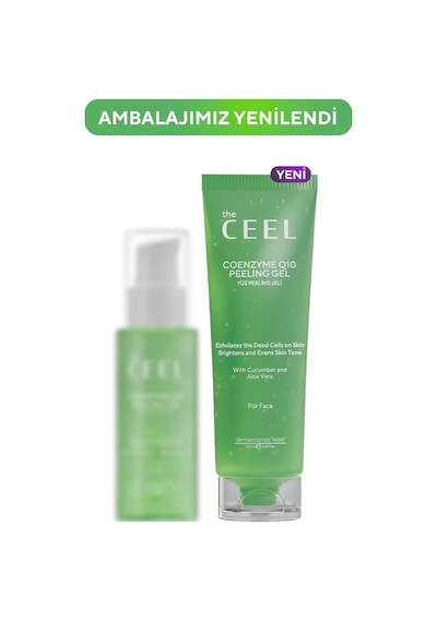 The Ceel Arındırıcı ve Aydınlatıcı Yüz Peelingi Aloe Vera Özlü Coenzyme Q10 100 ML
