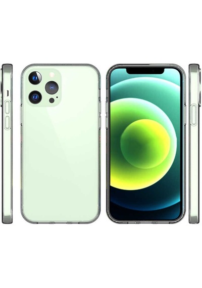 More Tr Apple Uyumlu iPhone 15 Pro Uyumlu Mtr Süper Silikon Kılıf-renksiz