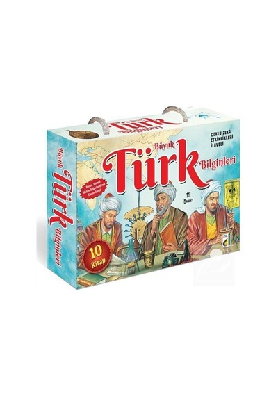 Büyük Türk Bilginleri (10 Kitap Takım)- Damla Yayınevi
