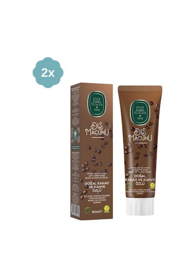 Eyüp Sabri Tuncer Kakao Ve Kahve Özlü Diş Macunu 2 Paket 90 Ml Beyazlık