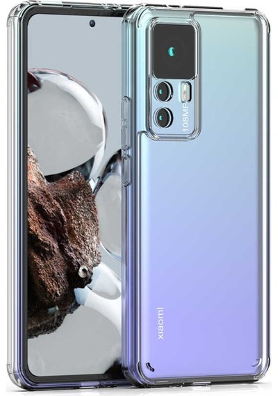 Xiaomi Mi 12T Kilif Zore Coss Seffaf Sert Silikon Kilif 560862997