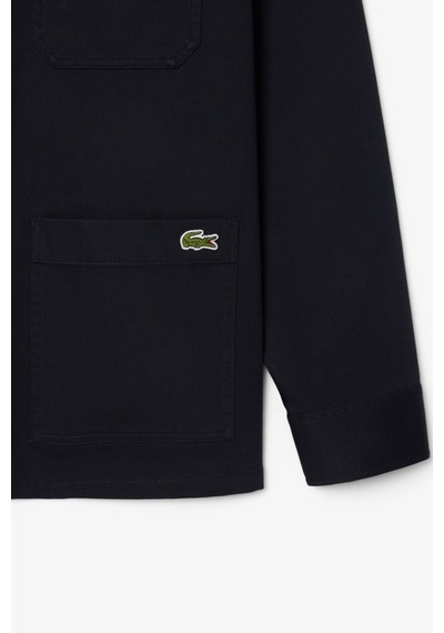 Lacoste Men's Relaxed Fit Jacket Rahat Kesim Ornanik Pamuk Kadife Düğmeli Erkek Ceket Lacivert Lacoste Men's Relaxed Fit Jacket Rahat Kesim Ornanik Pamuk Kadife Düğmeli Erkek Ceket Lacivert
