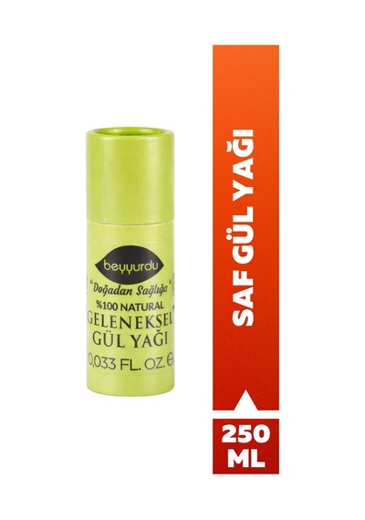 Beyyurdu Saf Gül Yağı Geneleneksel Beyyurdu Rosa Damascena Aromaterapi Yağı 10 ML