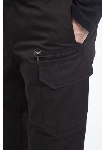 Vav Wear Taktik Kargo Pantolon Erkek Terletmez Dayanıklı 4 Mevsim Tactec15flex Siyah