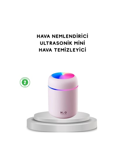 Usb Bağlantılı Led Işıklı Hava Nemlendirici Sessiz Ve Kullanıcı Muratech - 45 Dostu Tasarım