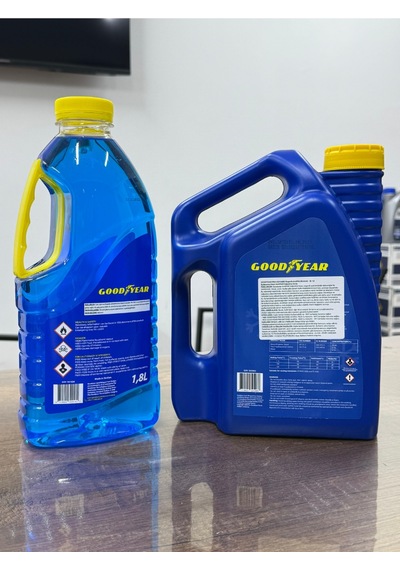 Ultra Pro Defense Goodyear 2025 Üretim Antifriz -56 3l Ve Antifrizli Cam Suyu -22 1.8l Hazır Kırmızı