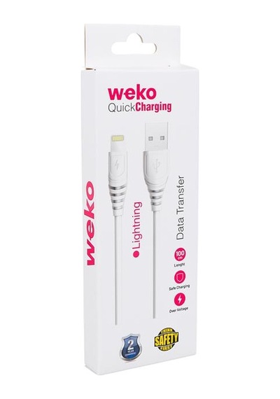 Weko Wk-22019 Usb To Lightning Telefon Şarj Kablosu Standart