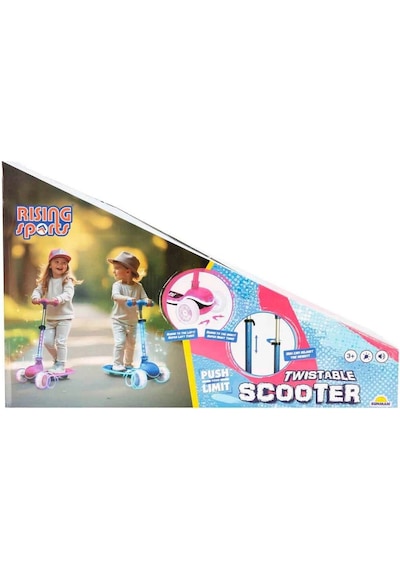 Eco Lounge Sesli Ve Işıklı 3 Tekerlekli Katlanabilir Scooter S00005788 Mavi