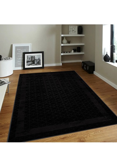 Rovigo Home Dijital Baskı Yıkanabilir Kaymaz Taban Salon Halısı RVG0081-SD833 Çok Renkli