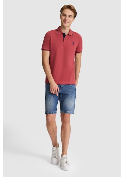 U.S. Polo Assn. U.s. Polo Assn. Erkek Vişne Tişört Basic 50326975-vr223