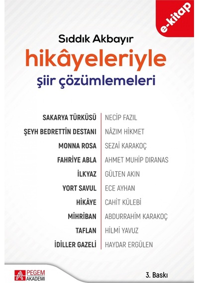 Hikâyeleriyle Şiir Çözümlemeleri E-kitap