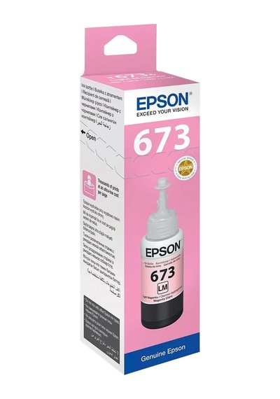 Epson T6736 Açık Kırmızı Mürekkep Kartuş L800. L805. L810. L850.