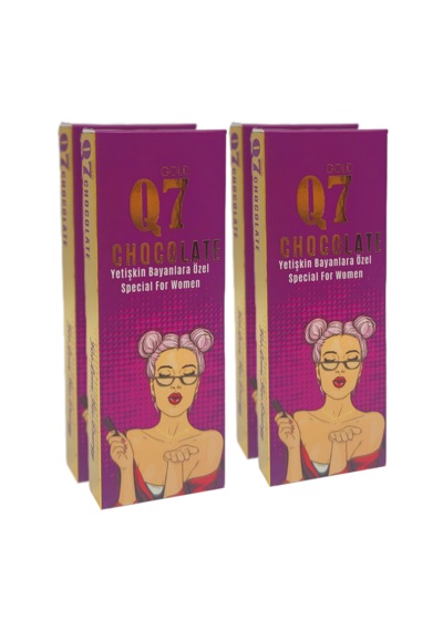Q7 Lady Çikolata 4 Adet