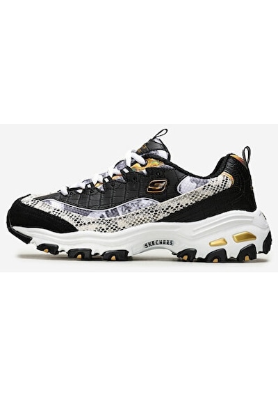 Skechers D'Lites - Runway Ready Kadın Siyah Sneakers 11918 Bwgd Siyah