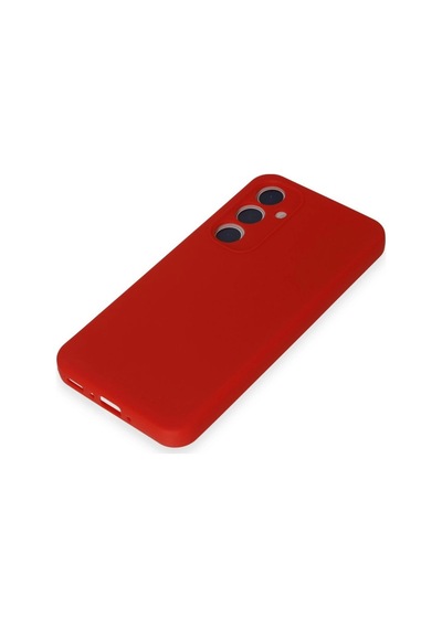 Herşeytrend Samsung Galaxy Uyumlu A35 5g Kılıf First Silikon - Kırmızı Çok Renkli Diğer