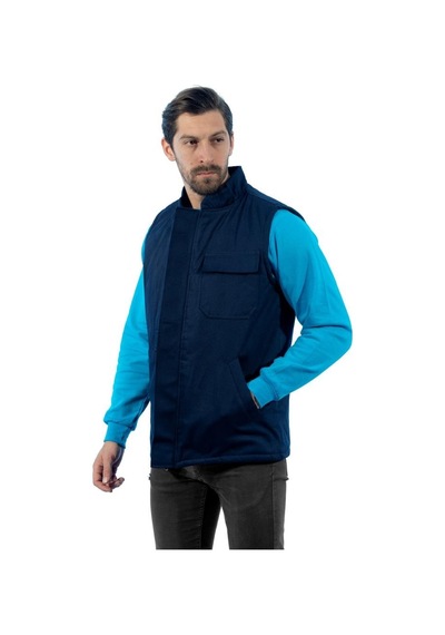 Şensel, Kapitoneli Yelek, Lacivert -118E1245- Kışlık Yelek-Vest