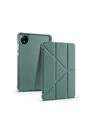 Xiaomi Redmi Pad Se 8.7 Kılıf Zore Tri Folding Kalem Bölmeli Standlı Kılıf Klasik