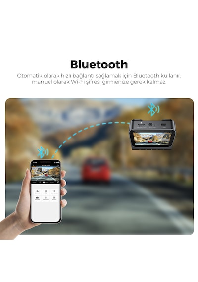 Lingdu Lndu V820 4k Araç Kamerası Sony Starvis 2 4k + Fhd Çift Sony Kamera Gps Opsiyonel 4g Uzaktan Izleme Adas 3 Ekran